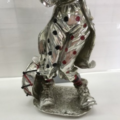 ☆ドリーム2号館☆　ジモティー割引　ピエロ人形　メタリック 置物の画像