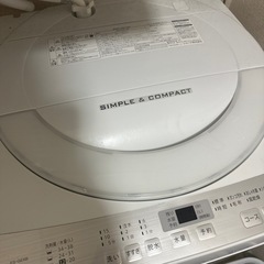 SHARP洗濯機の画像