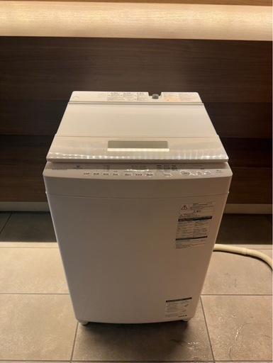 toshiba 東芝電気洗濯機 aw-8d8 8キロ洗濯機