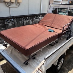 ニトリ　折りたたみ電動ベッド　セレサ　介護ベット　の画像