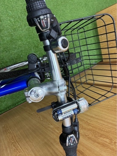 4/4 
浅草橋　美品 24インチ LOUIS GARNEAU J24 21段変速 子供用MTB ブルー ルイガノ 