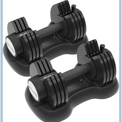 【超美品‼️】ダンベル 可変式 12.5kg ×2の画像