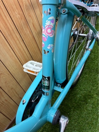 ブリヂストン エコパル 24インチ 子供用自転車 美品 水色 女の子 人気