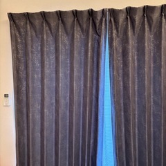 【4/2夕方、4/3の15時までのお渡し限定】カーテン2枚セットの画像