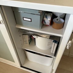 4/6まで！ニトリ食器棚　引き出し　収納棚　テレビ台の画像