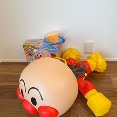 アンパンマンいっしょに乗ろうよ空気入れ付きおもちゃの画像