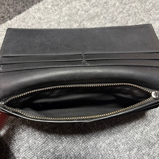 COACH  二つ折り本革レザー長財布