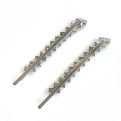 【新品未使用】ブラックビジューヘアピン2本セットの画像