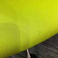 Ⅽ833BW　FSY5 ／オカムラ　サブリナ　スタンダード肘なしハイバック　ライムグリーンの画像