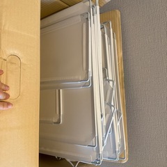 【無料】収納棚（2列5段）※直接引き取り限の画像