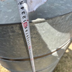 42センチ広口　米缶タンク　2点セットの画像