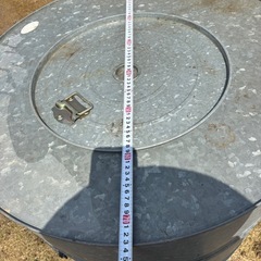 42センチ広口　米缶タンク　2点セットの画像