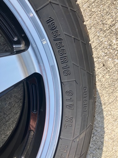 195/55R16タイヤホイールセット