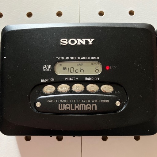 昭和レトロSONYカセットウォークマンWM-FX999ラジオのみ確認済み‼️現状品
