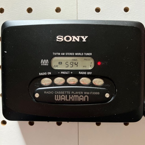 昭和レトロSONYカセットウォークマンWM-FX999ラジオのみ確認済み‼️現状品