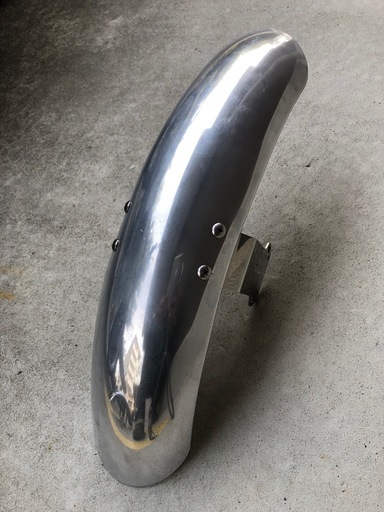 #WM-3054 CB400SS ミドルショートアルミフロントフェンダー