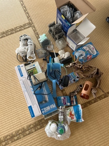 アクアリウム　フィルター　LEDライト　ポンプ　アクセサリー　など