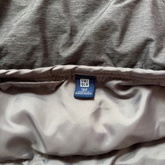 ユニクロ ダウン 160㌢の画像