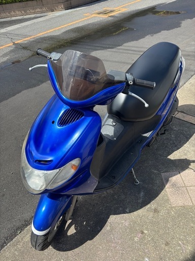 スズキ レッツ4 新品外装4点セット 純正色ハイテック