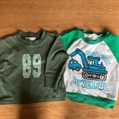 90サイズキッズトレーナーの画像