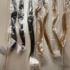 クリップエクステンショ2色　まとめ売りの画像