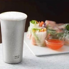 早いものがち　磨き屋シンジケート 一口ビール（内面金メッキ仕上げ）の画像