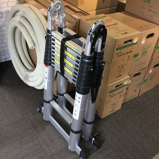 【店頭引取限定】【中古】アルミ製伸縮はしご  7,480円(税込)