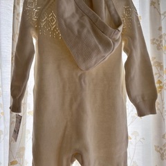 新品未使用 アメリカ購入品 carter's ニットロンパース 24mの画像