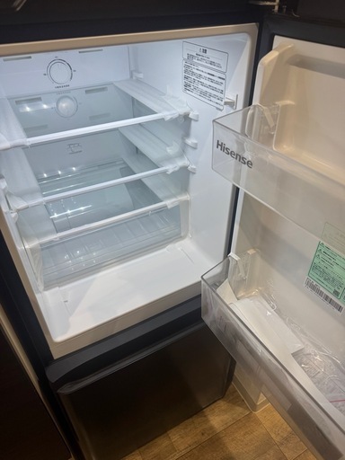 未使用ハイセンス冷蔵庫