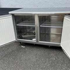 【動確済み】Panasonic 業務用 テーブル形冷凍冷蔵庫 SUR-K1571CA-R 1500×750×800 単相 100V 台下冷凍冷蔵庫 コールドテーブル 厨房 大阪の画像