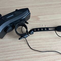 自転車 ライト LED ロードバイクライト 防水 USB充電式 高輝度 800ルーメン 4000mAH スマホホルダー 大音量ベルの画像