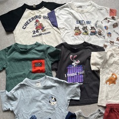 ベビー服　80 まとめ　半袖の画像