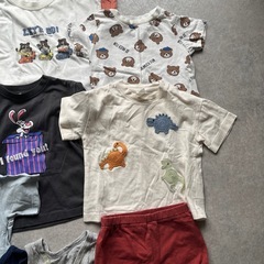 ベビー服　80 まとめ　半袖の画像