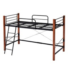 （受け渡し予定者決まりました）天然木脚 パイプベッドの画像