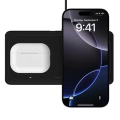 Belkin 2-in-1 ワイヤレス充電パッド USB-Cケーブル付き の画像