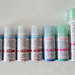 未使用　ケープ　スプレー　　大小合わせて１０本の画像