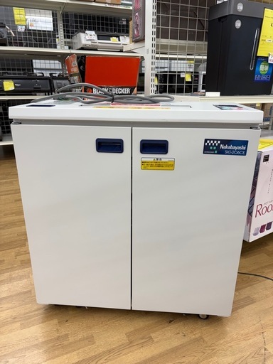 【ドリーム川西店限定】☆ジモティー見たよ♪割引☆ナカバヤシ 業務用シュレッダー SXI-206CE 動作確認済み【99560000061339】