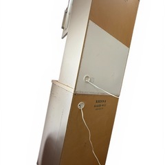 【無料】ニトリ 食器棚/キッチンボード (KRISNA 60RB-WH) ※難あり・柏市引取り　現状お渡しの画像