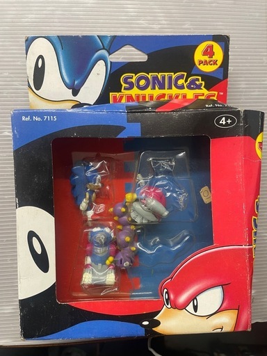 TOMY ソニック&ナックルズ 4パック フィギュアセット
