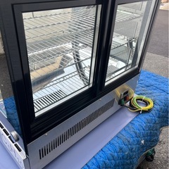 【動確済み】JCM 業務用 卓上型対面冷蔵ショーケース JCMS-46T 46L 100V 715×560×670 卓上冷蔵ショーケース ドリンク冷蔵 大阪の画像