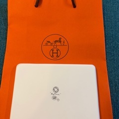 【新品】エルメス　リズム　スクエアプレートの画像