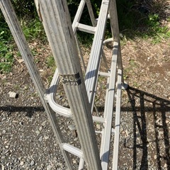 240cm 2尺　8段　アルミ　ハシゴ　梯子　脚立　の画像