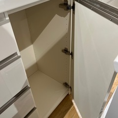 【トレファク神戸南店】キッチンカウンター　ホワイトです‼︎【取りに来られる方限定】の画像