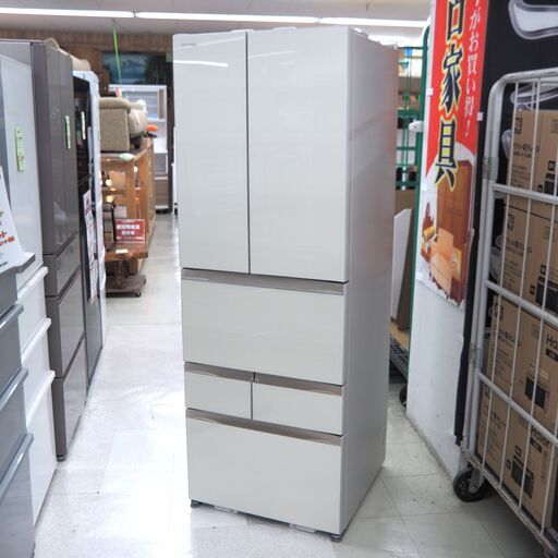 冷蔵庫　508L　6ドア　東芝　GR-U510FZ（UC）　リユース品　148,000円
