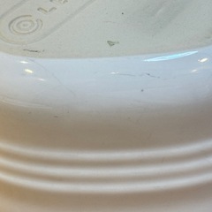 A8136【ルクルーゼ】ラムカン ダムール 蓋つき ローズクォーツ ホワイト セットの画像