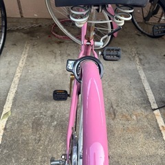 自転車26インチピンクの画像