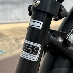 葛城市発！シティ車　27.5インチ6段変速「ターボライト」※引き取り限定の画像