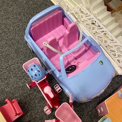 ★手渡しのみ　タカラトミー リカちゃんのお部屋 家具 お風呂 ファミリーカー 自転車 など リカちゃん コレクション (k11445-お92)