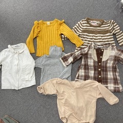 【まとめ売り18点】ベビー服80cmサイズ　女の子の画像