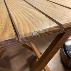 折りたたみテーブルの画像